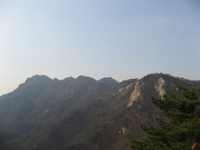 칼바위 능선 이미지