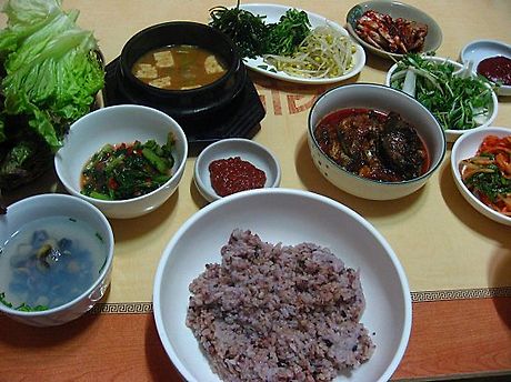 건강보리밥 이미지